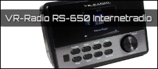 VR Radio RS 650 Internetradio Einleitung