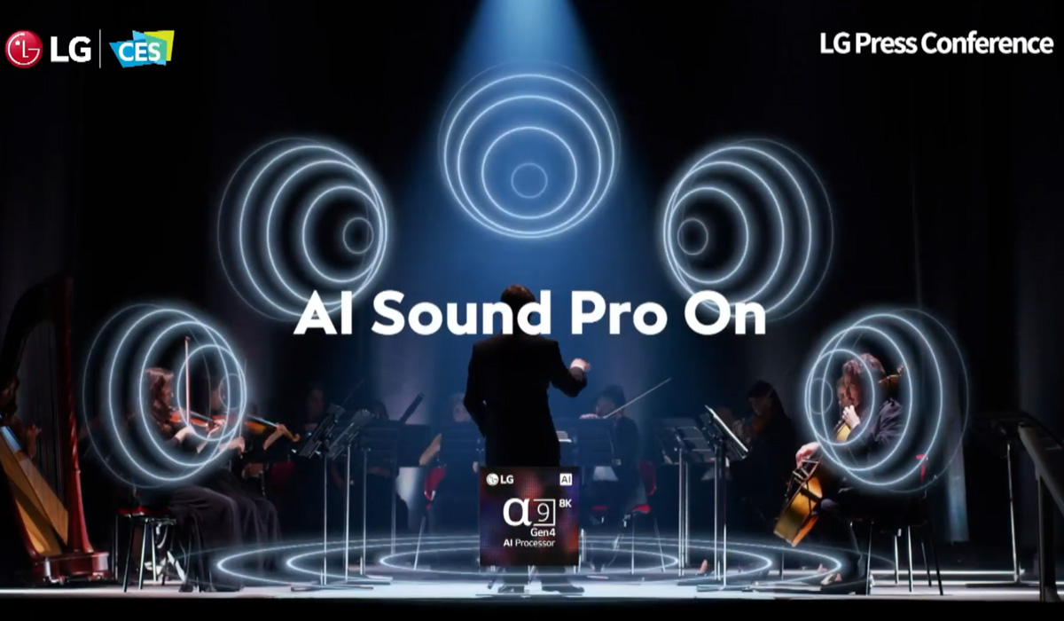 LG OLED 2021 AI Sound Pro On