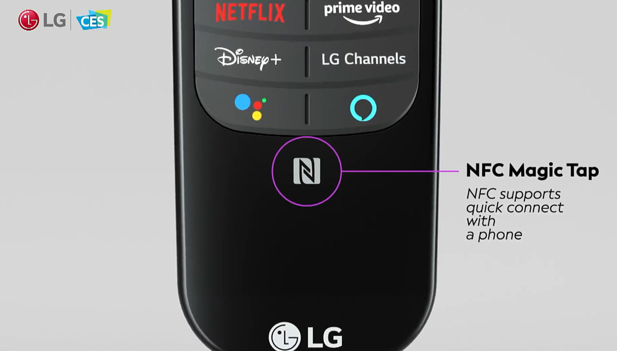 LG Magic Remote 2021 NFC 01