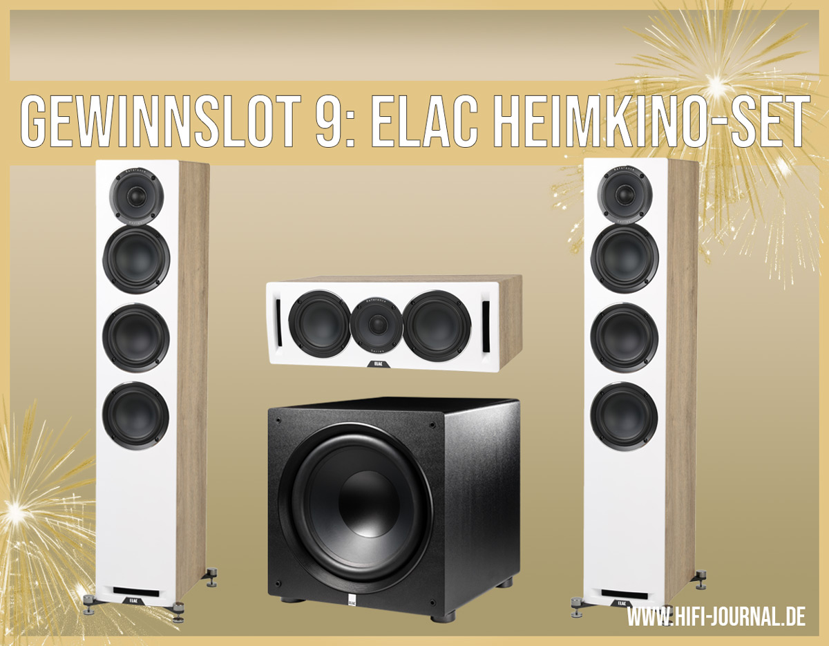 Gewinnslot 9 ELAC Heimkino Set