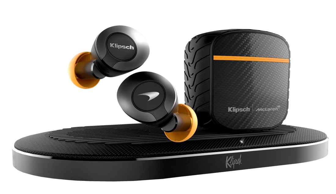 Klipsch T5 II True Wireless ANC McLaren Edition Earphones 01