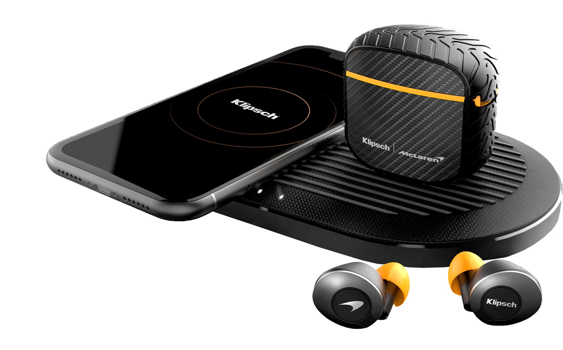 Klipsch T5 II True Wireless ANC McLaren Edition Earphones 02
