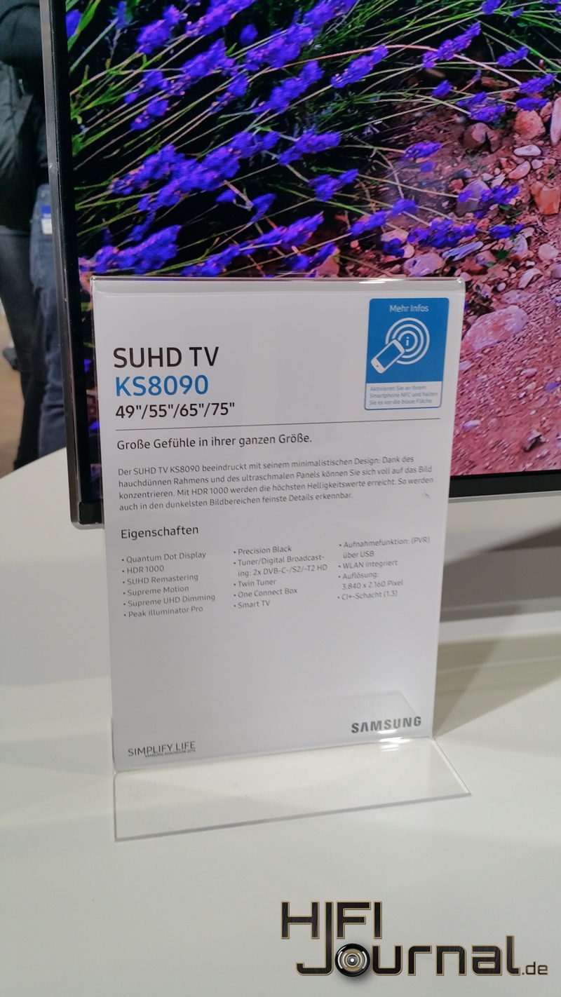 Samsung SUHD TV KS8090 7