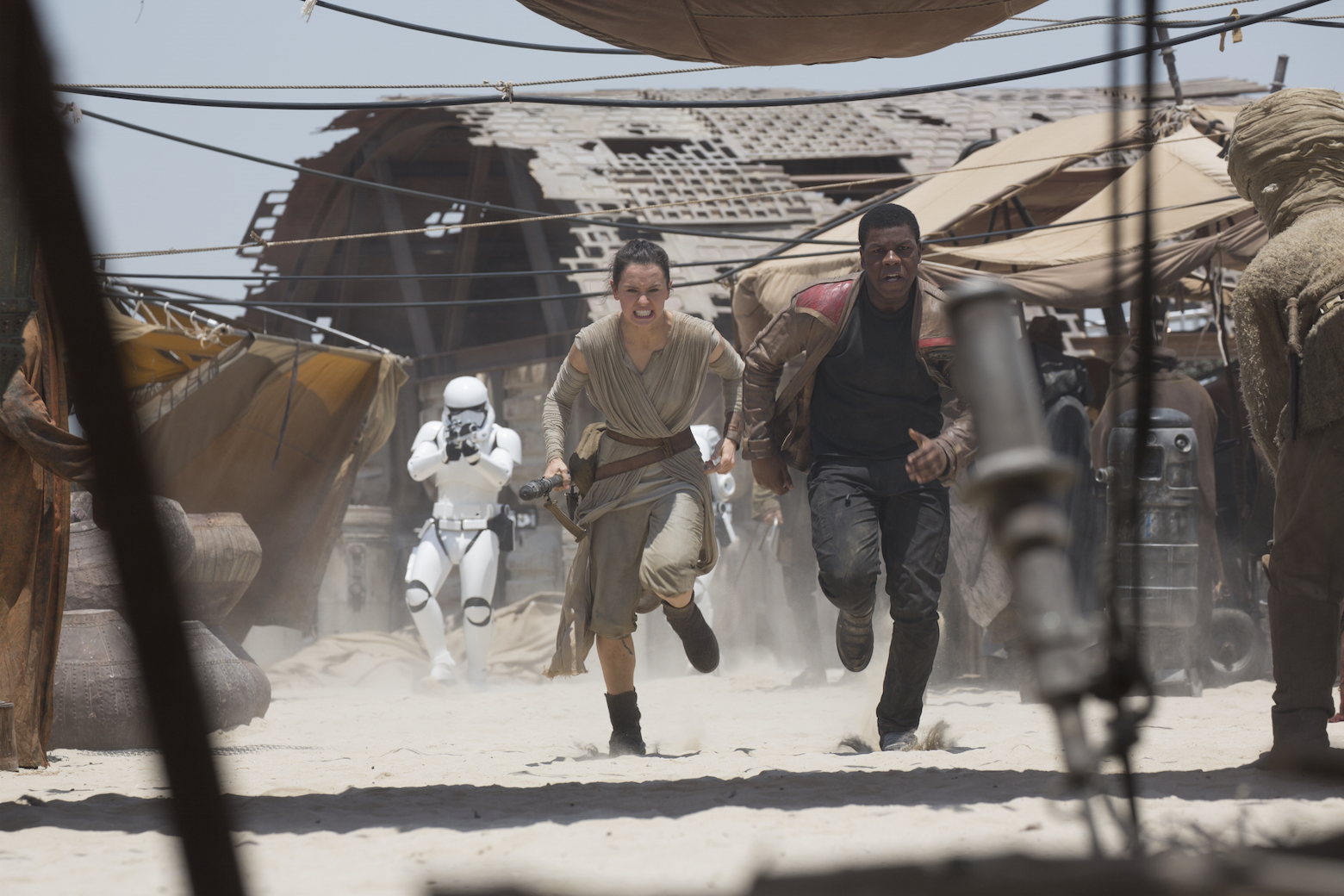The Force Awakens Rey