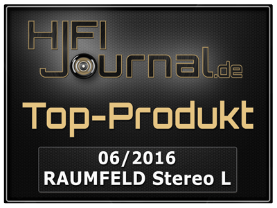 RAUMFELD Stereo L Award HiFi Journal.de