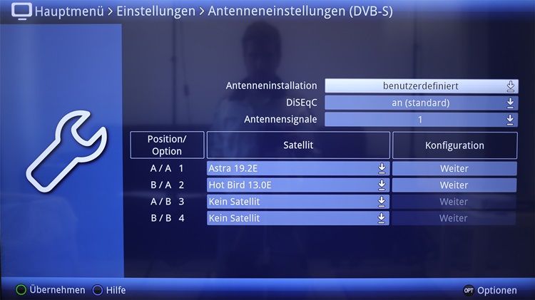 TechniSat UHD55 SL Menue 04