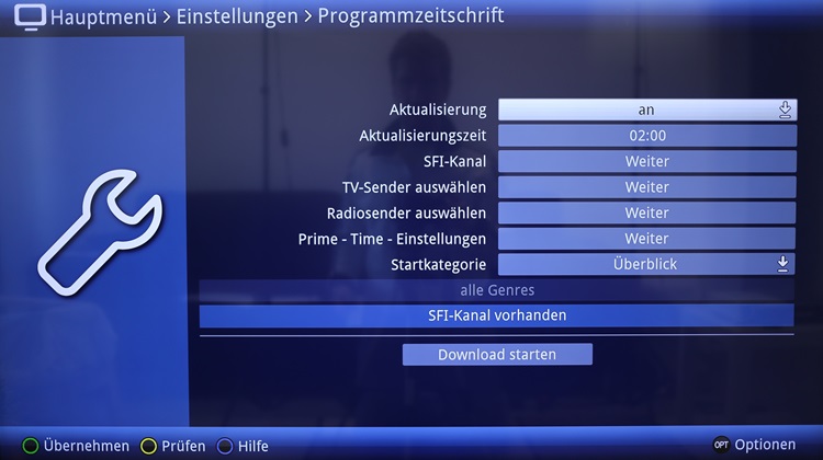 TechniSat UHD55 SL Menue 09