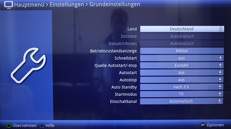 TechniSat UHD55 SL Menue 10