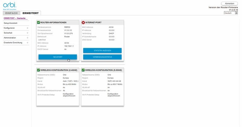 Netgear Orbi Interface 05
