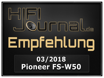 Pioneer FS W50 award k