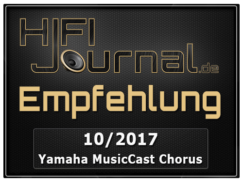 Yamaha MusicCast Chorus award
