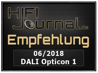 DALI Opticon 1 awards