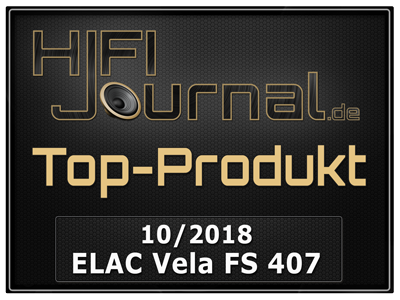 Top Produkt award VELA FS407 k