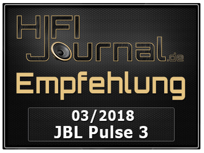 JBL Pulse 3 award