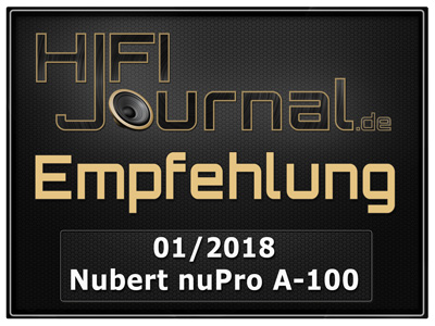 Nubert A 100 award
