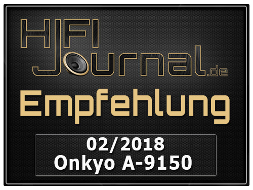 Onkyo A 9150 Award