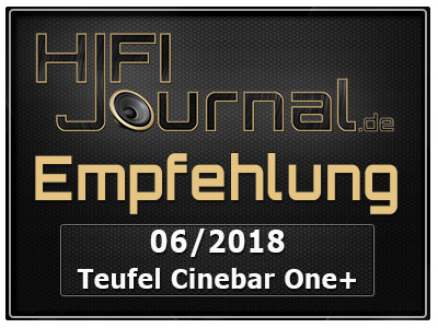 Teufel Cinebar One Plus award
