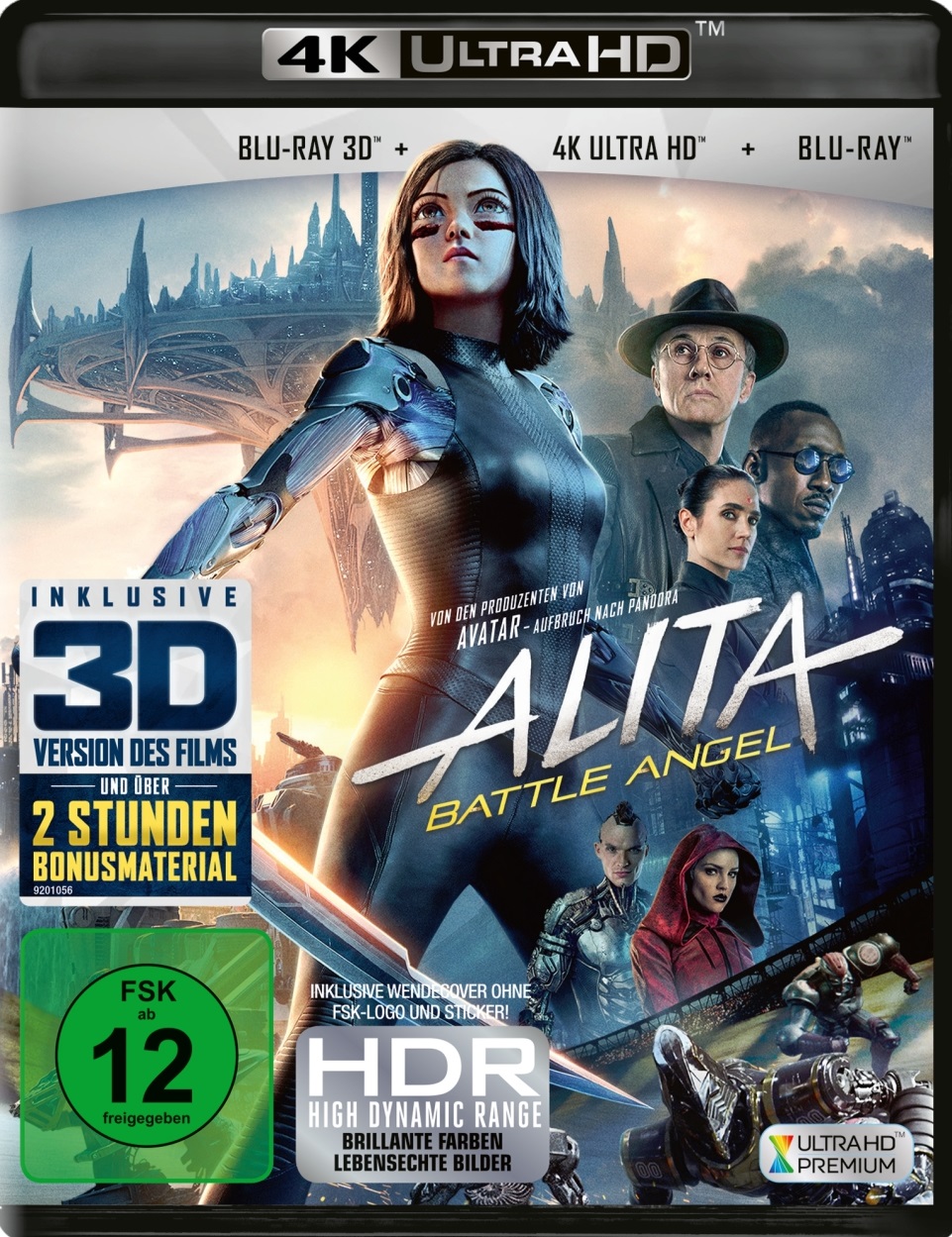 alita battle angel 4k uhd blu ray review cover