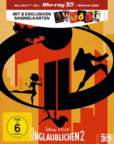 die unglaublichen 2 3d blu ray review cover