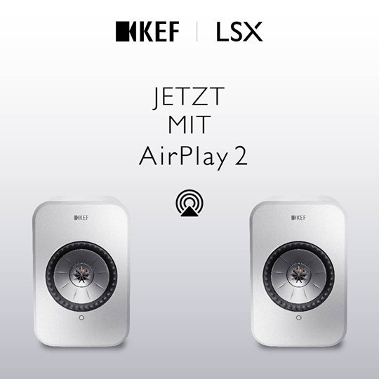 KEF LSX mit Airplay 2