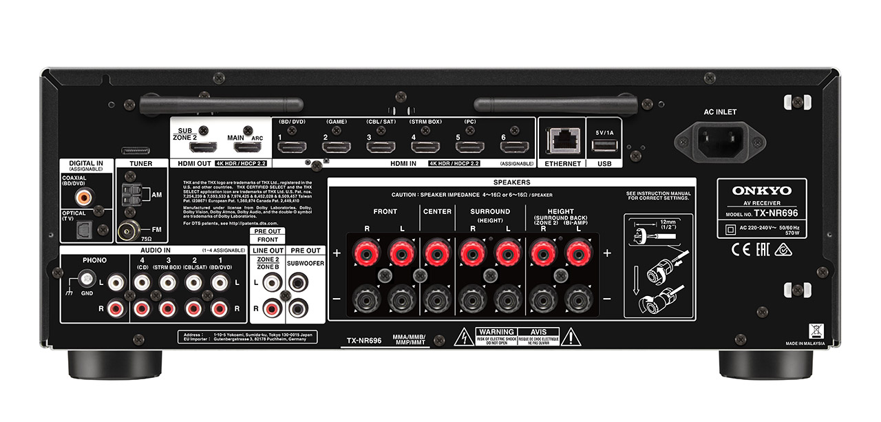 Onkyo TX NR696 01