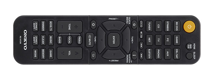 Onkyo TX RZ740 Remote RC 972R