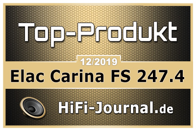 Elac Carina FS247.4 award