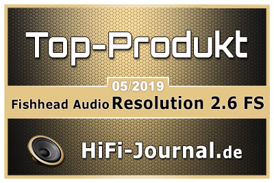 Fishhead Audio Resolution 2.6 FS Award