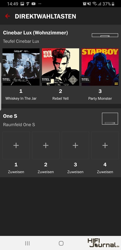 Teufel Cinebar Lux Raumfeld App 07