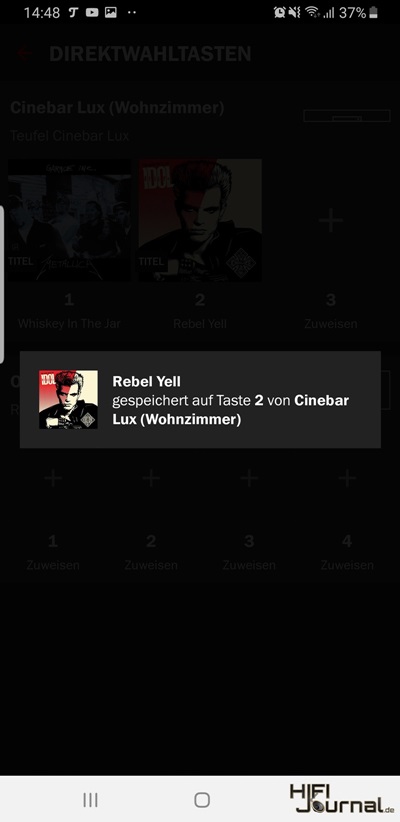 Teufel Cinebar Lux Raumfeld App 08