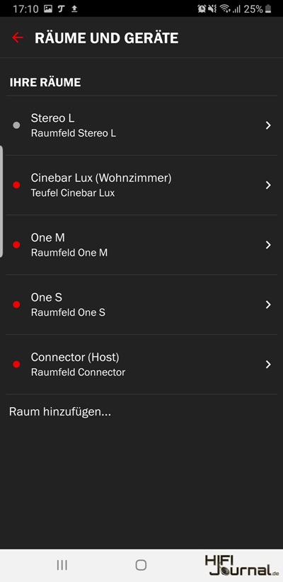 Teufel Cinebar Lux Raumfeld App 11