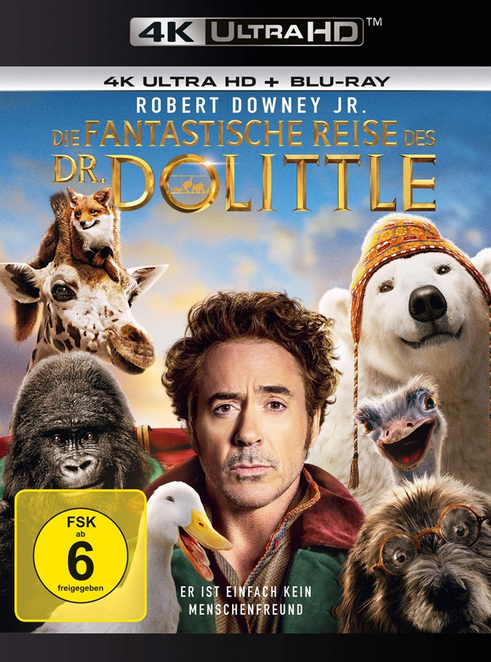 die fantastische reise des dr dolittle 4k uhd blu ray review cover scaled