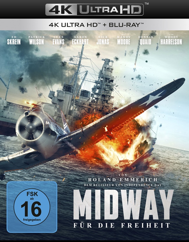 midway für die freiheit 4k uhd blu ray cover