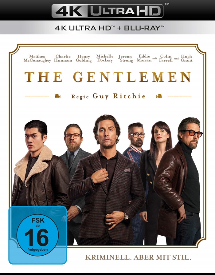The Gentlemen 4K uhd blu ray review cover