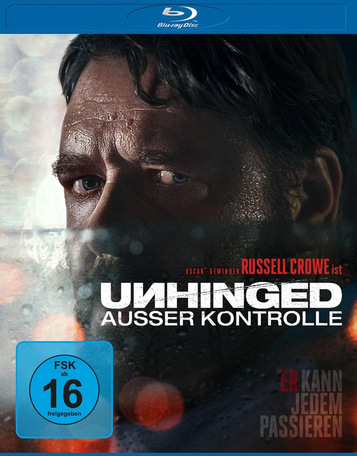 unhinged ausser kontrolle blu ray review cover