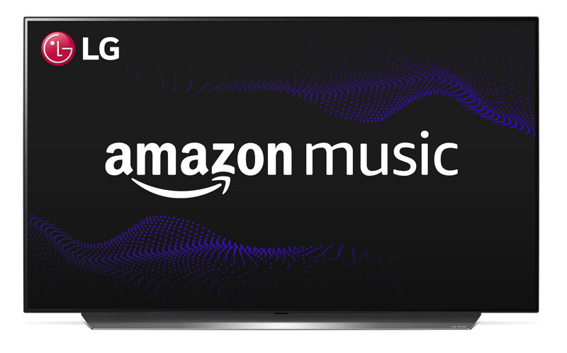 LG TV with Amazon Music