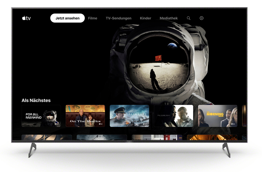 Apple TV App auf Smart TVs von Sony