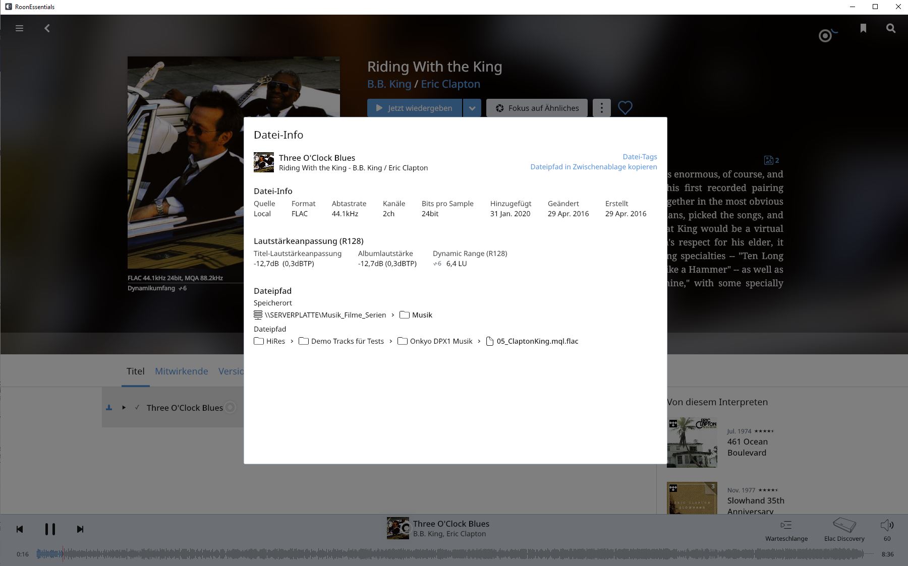 Elac Discovery Music Server update 1.3 2