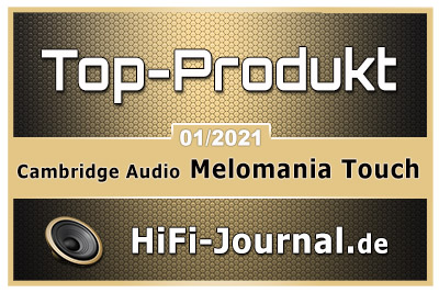 Cambridge Audio Melomania Touch award
