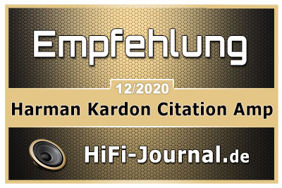 Harman Kardon Citation Amp award