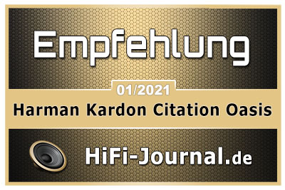 Harman Kardon Citation Oasis award
