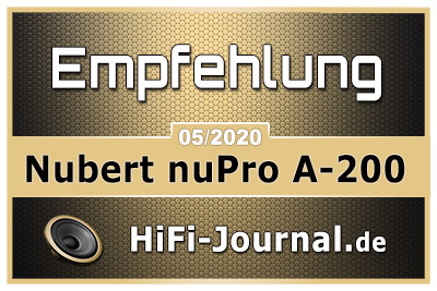 Nubert nuPro A 200 award