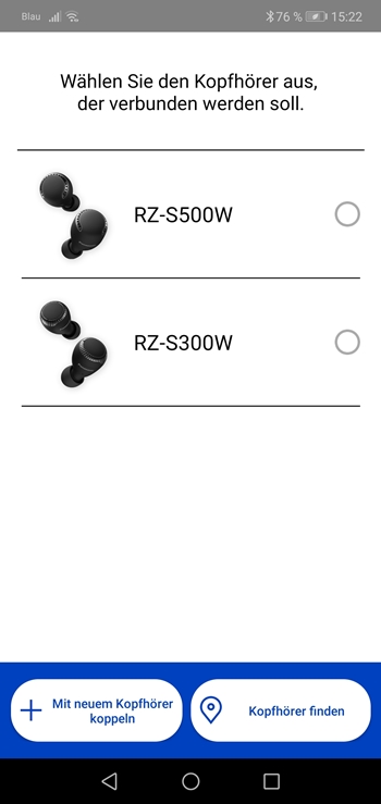 Technics EAH AZ70W Connect App 1