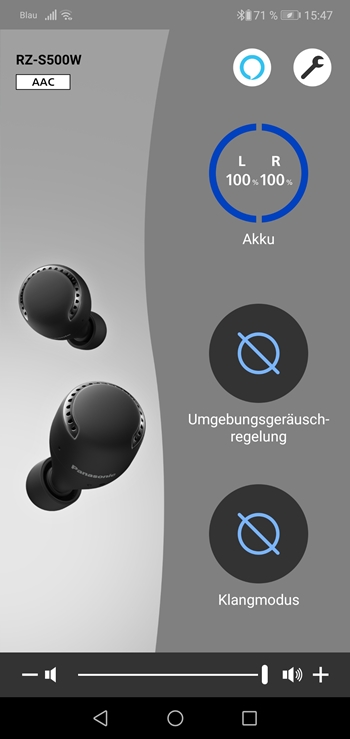 Technics EAH AZ70W Connect App 2