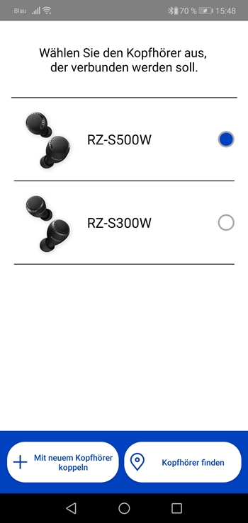 Technics EAH AZ70W Connect App 8