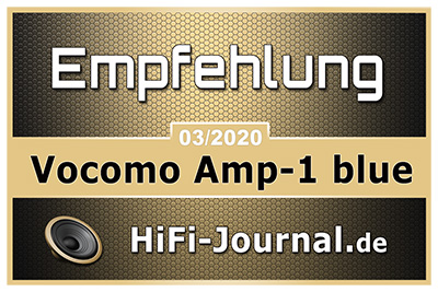 Vocomo amp 1 blue Award