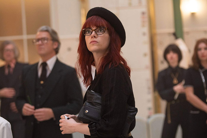 Emma Stone as Estella in Disney’s live-action CRUELLA. Photo by Laurie Sparham. © 2021 Disney Enterprises Inc. All Rights Reserved.