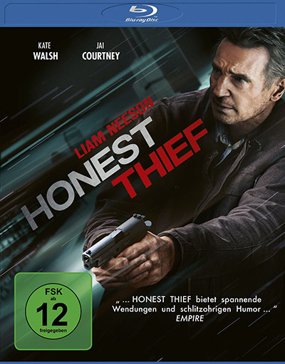 honest thief blu ray review cover