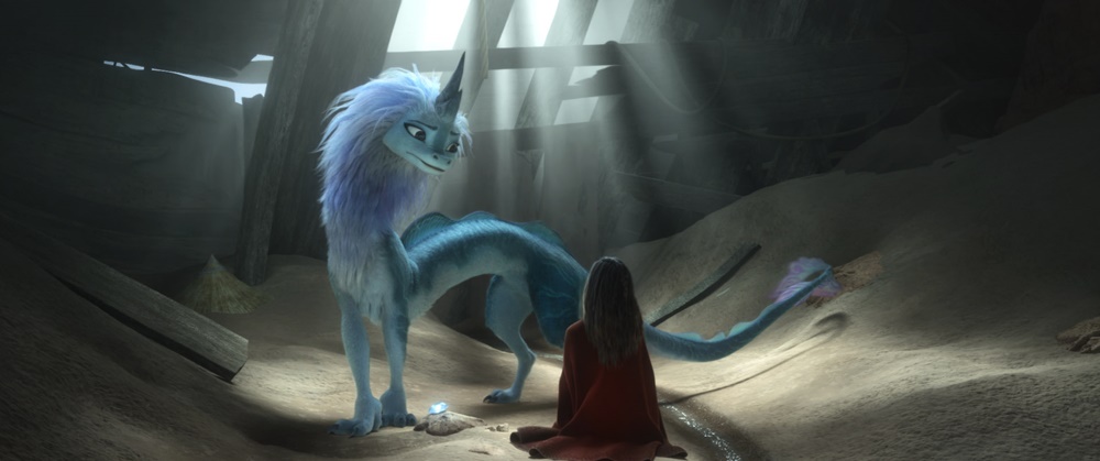RAYA AND THE LAST DRAGON - Sisu is a magical, mythical, self-deprecating dragon. © 2020 Disney. All Rights Reserved.