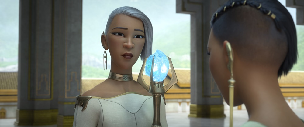 The cool and calculating chief of the Fang Lands and mother to Raya’s nemesis Namaari, Virana leads her people with fierce pragmatism. Featuring Gemma Chan as the voice of Namaari and Sandra Oh as the voice of Virana, Walt Disney Animation Studios’ “Raya and the Last Dragon” will be in theaters and on Disney+ with Premier Access on March 5, 2021. © 2021 Disney. All Rights Reserved.